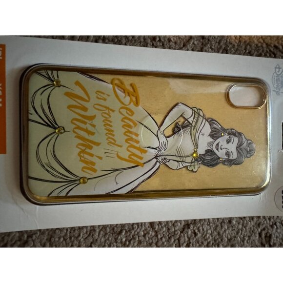 Disney Belle iPhone XS Max Clear Case - "Beauty Is Found Within" - Picture 3 of 12